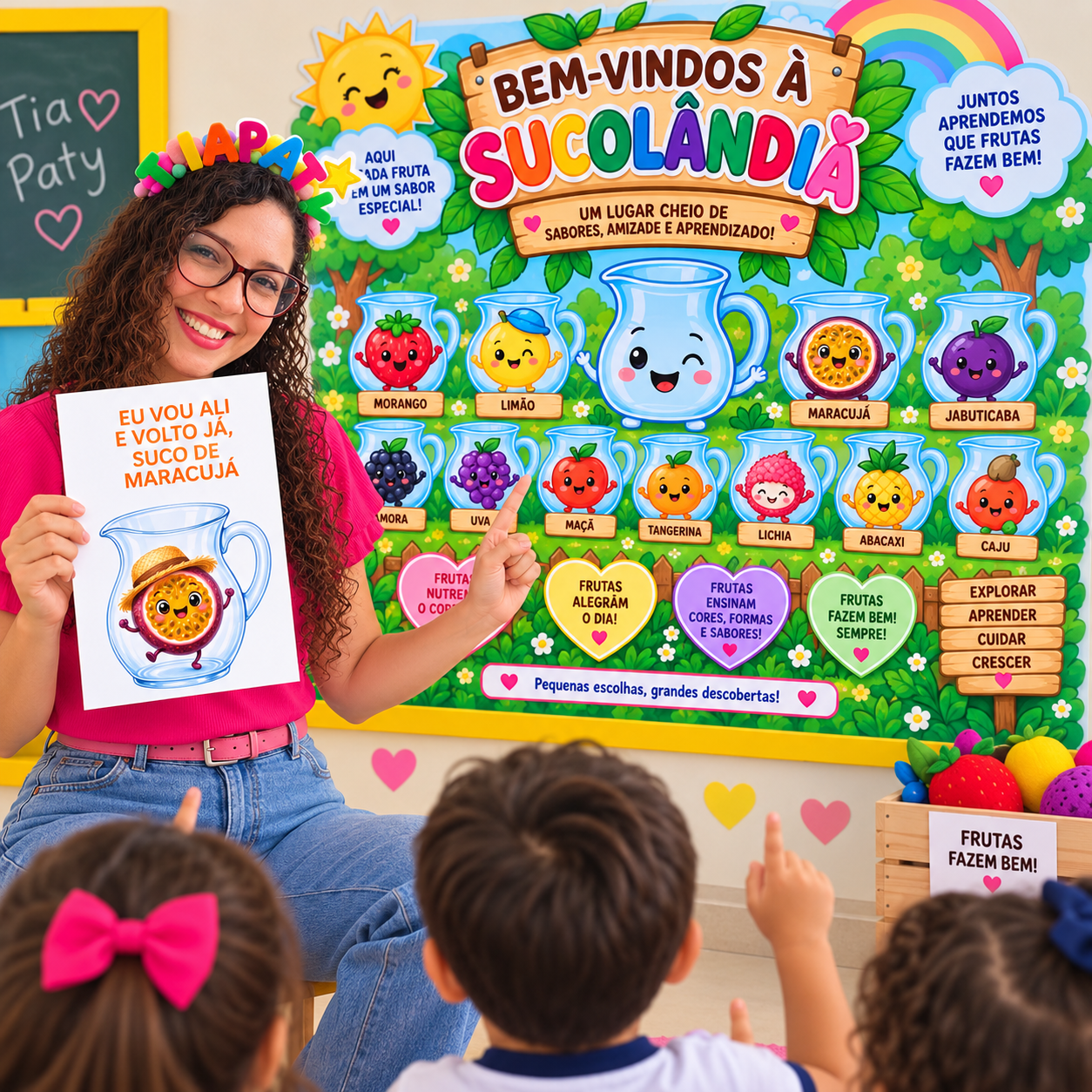 Volta às Aulas Divertida: Alimentação Saudável com Sucolândia!